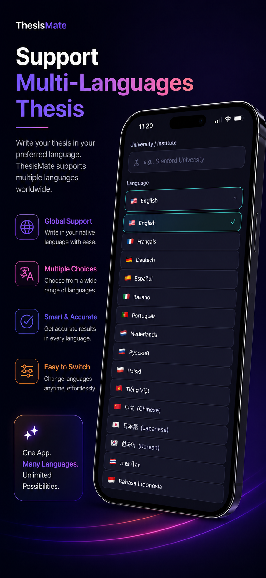 Multi-language Support